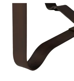 Zona-Design Stolik kawowy boczny ADESOM 50 cm ciemnobrązowy