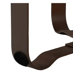 Zona-Design Stolik kawowy boczny ADESOM 45 cm ciemnobrązowy