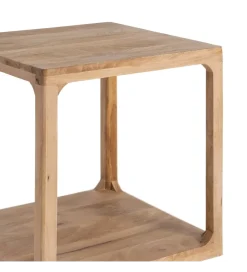 Zona-Design Stolik kawowy boczny ASANA 50 cm drewno mango