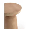 L&L Stolik kawowy boczny BENISSA 42 cm beżowy