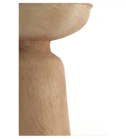 L&L Stolik kawowy boczny BENISSA 42 cm beżowy