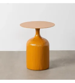 Zona-Design Stolik kawowy boczny CERANKI 48 cm musztardowy