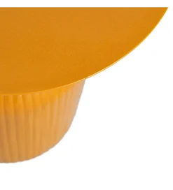 Zona-Design Stolik kawowy boczny CERANKI 48 cm musztardowy