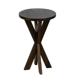 Zona-Design Stolik kawowy boczny CODENA 60 cm drewno mango