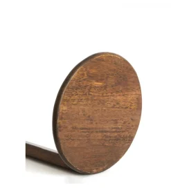 L&L Stolik kawowy boczny DELMINO 77 cm drewno mango