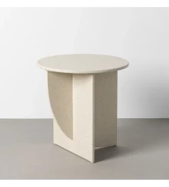 Zona-Design Stolik kawowy boczny DOBEMA 60 cm efekt terrazzo
