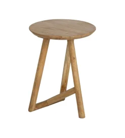 Zona-Design Stolik kawowy boczny DREKEO 55 cm drewno mango