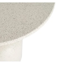 Zona-Design Stolik kawowy boczny EDERAN 60 cm efekt terrazzo