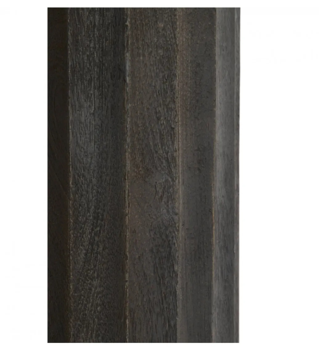L&L Stolik kawowy boczny ELLENA 60 cm czarny mat