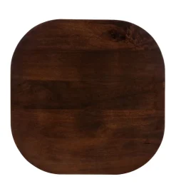 Zona-Design Stolik kawowy boczny FEGANE 65 cm drewno mango