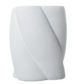Exclusivas Stolik kawowy boczny FIBEREN 40 cm biały
