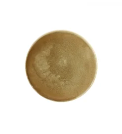 L&L Stolik kawowy boczny FINCA 28 cm kremowy mat oliwkowy zielony