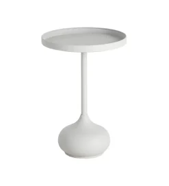 Zona-Design Stolik kawowy boczny GARAS 57 cm biały
