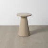 Zona-Design Stolik kawowy boczny GLOSSY 60 cm taupe