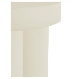 L&L Stolik kawowy boczny MIZUHO 50 cm kremowy
