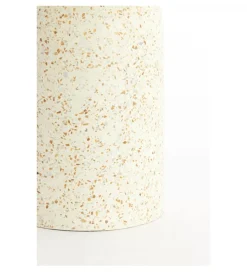 L&L Stolik kawowy boczny MORAVIT 54 cm kremowy