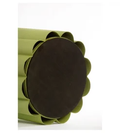 L&L Stolik kawowy boczny NOVALJA 46 cm zielony