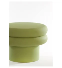 L&L Stolik kawowy boczny SATIA 45 cm zielony