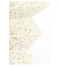 L&L Stolik kawowy boczny SELLA 47 cm kremowy