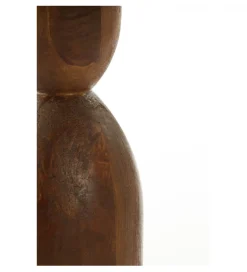 L&L Stolik kawowy boczny TORIR 50 cm drewno mango