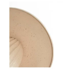L&L Stolik kawowy boczny VEGLIA 40 cm piaskowy mat jasny brązowy