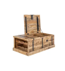 Invicta Interior Stolik kawowy Bodega 100 cm drewno mango