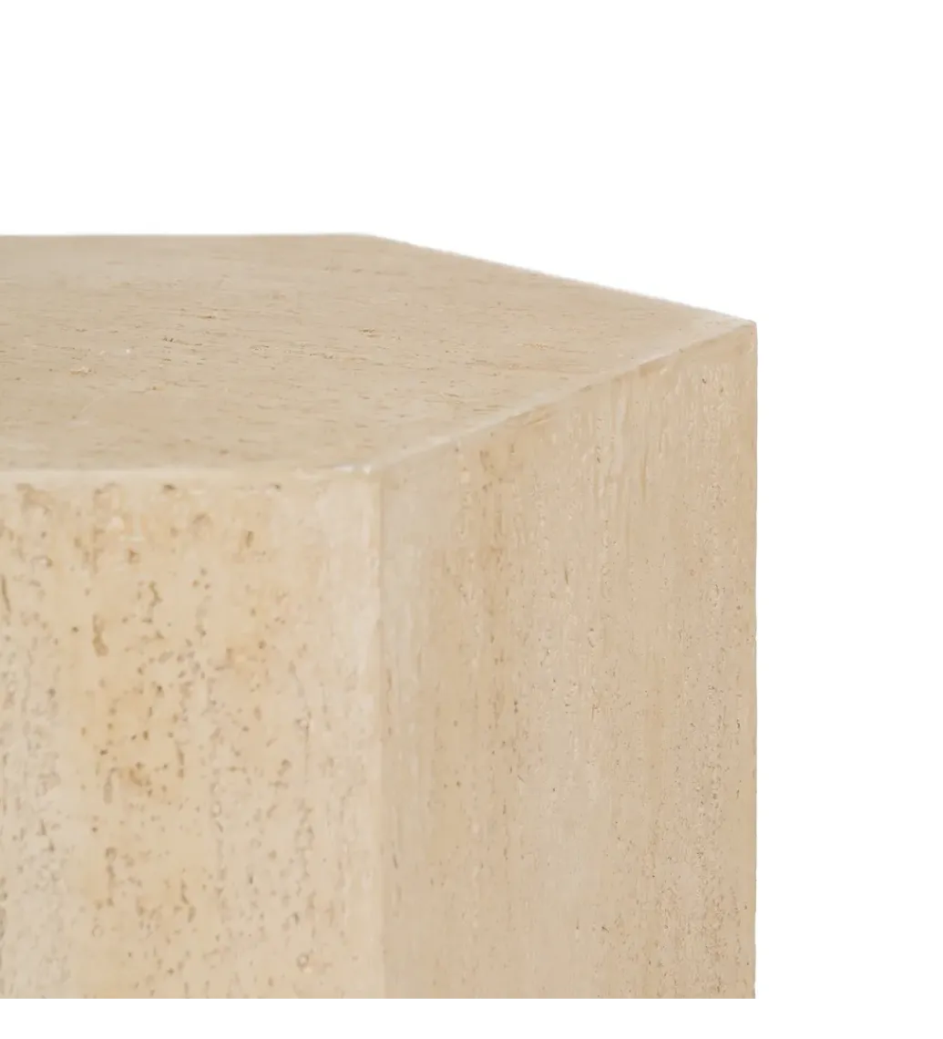 Zona-Design Stolik kawowy BRIL 42 cm beżowy