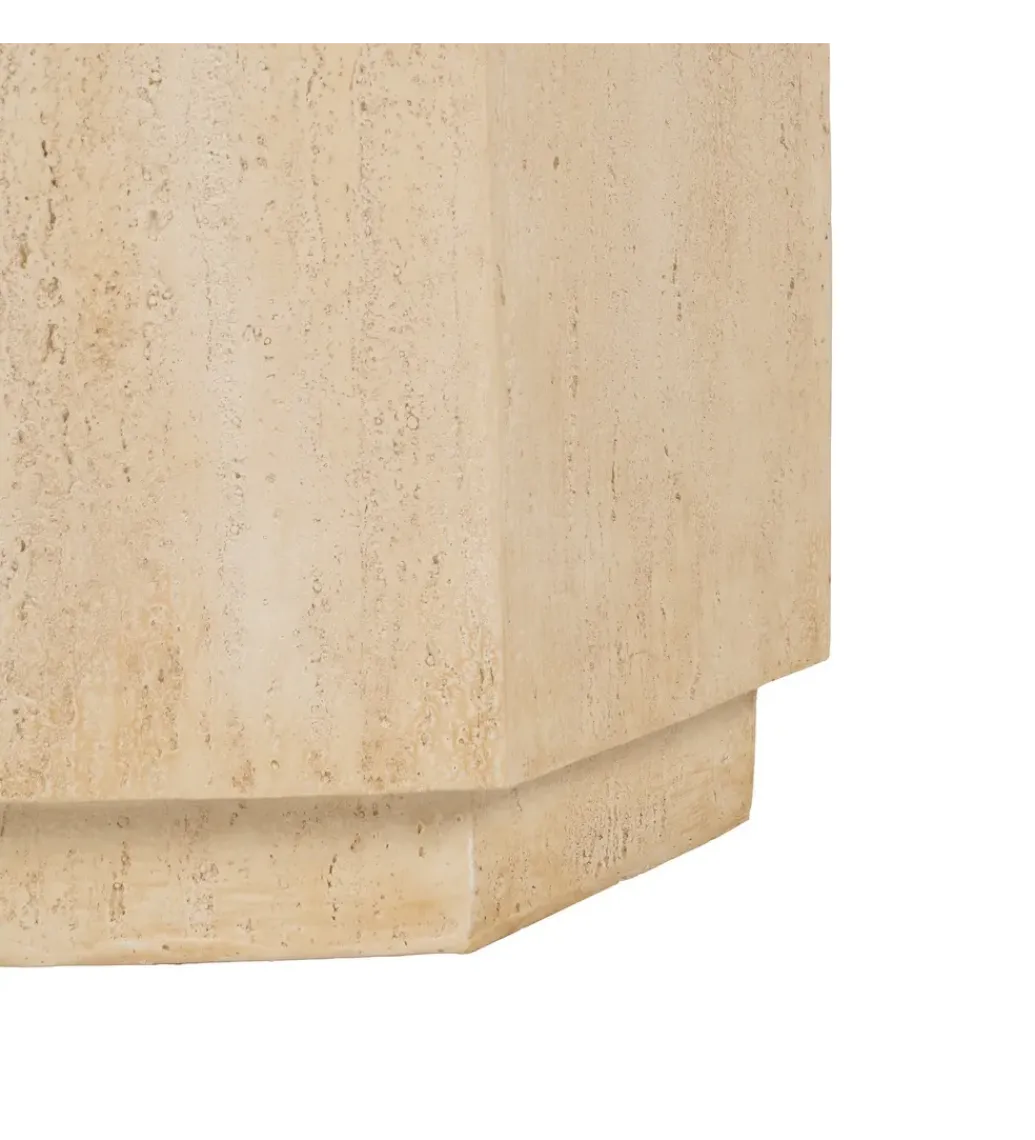 Zona-Design Stolik kawowy BRIL 42 cm beżowy