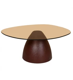 LF-Design Stolik kawowy Brix Mylon 86 cm Burgundowy