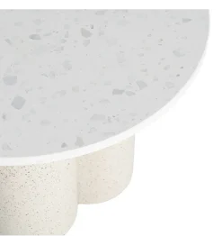 Zona-Design Stolik kawowy CAVRANI 60 cm efekt terrazzo