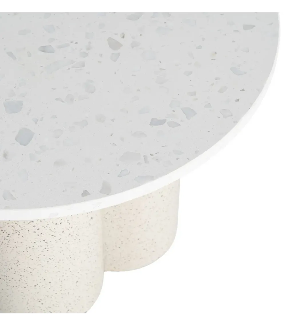 Zona-Design Stolik kawowy CAVRANI 60 cm efekt terrazzo