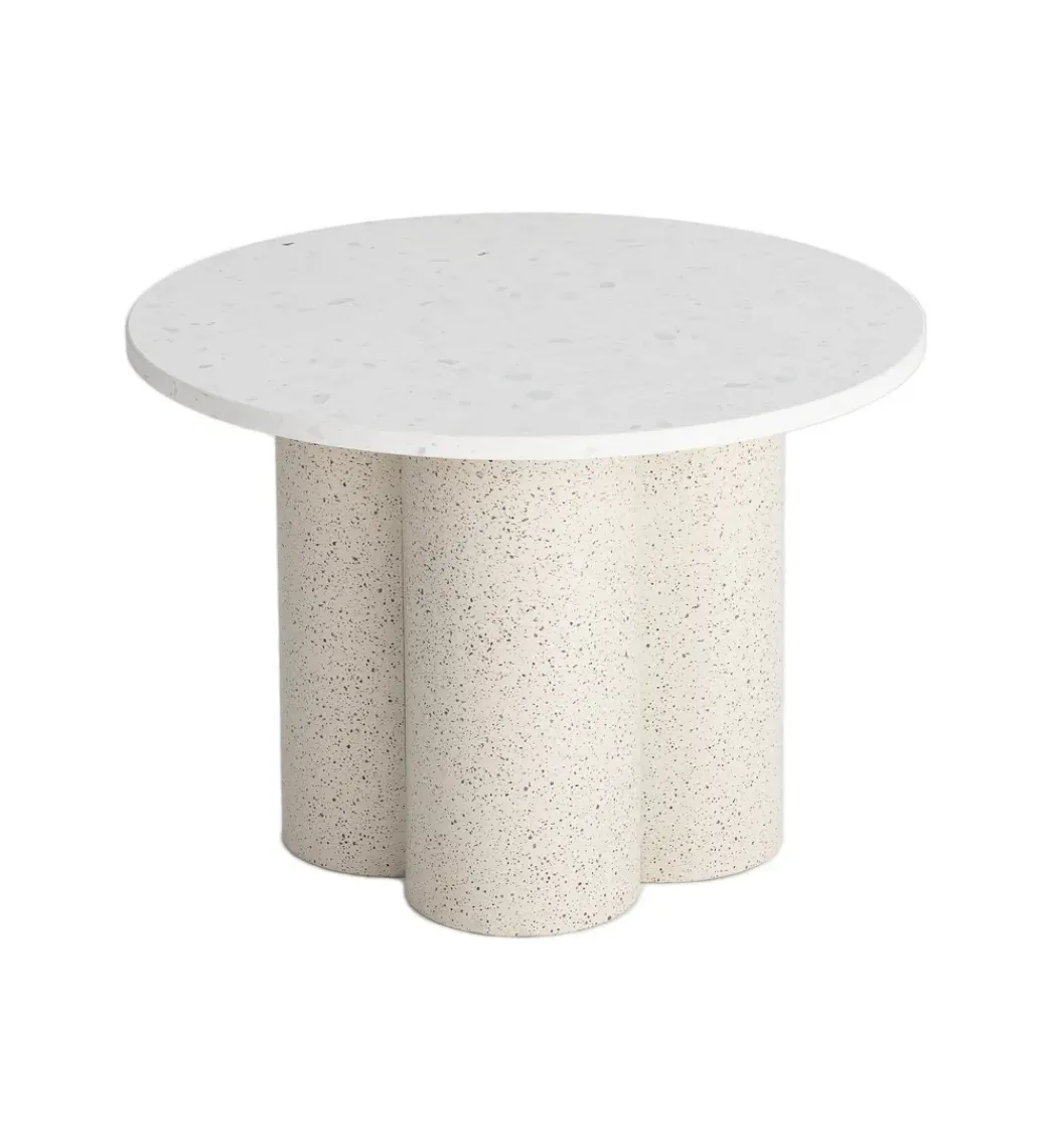 Zona-Design Stolik kawowy CAVRANI 60 cm efekt terrazzo