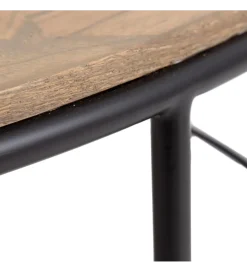 Zona-Design Stolik kawowy 120 cm brązowy
