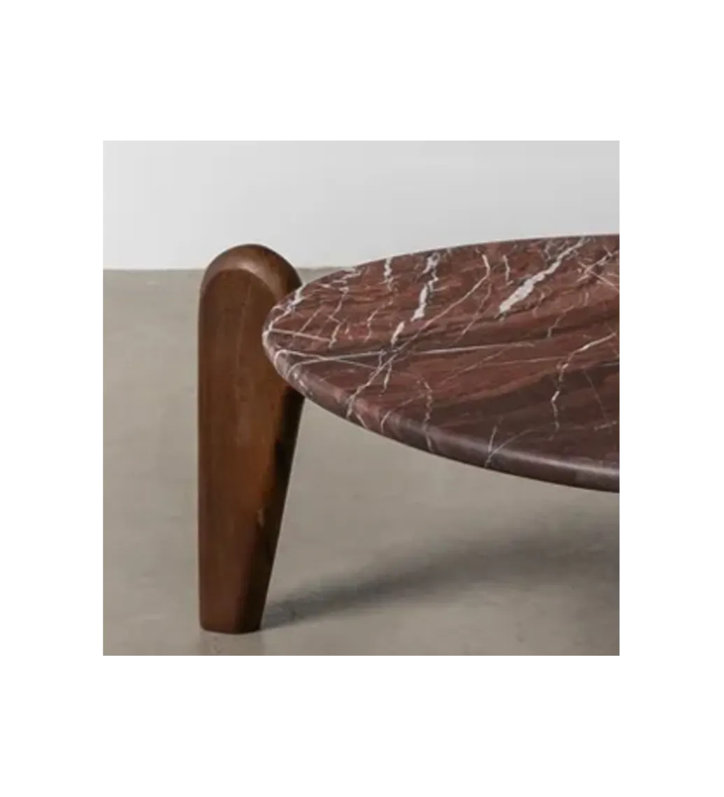 Zona-Design Stolik kawowy CUDBEM 70 cm drewno mango
