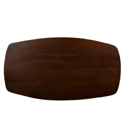 Zona-Design Stolik kawowy CUTYK 130 cm drewno akacja brązowe
