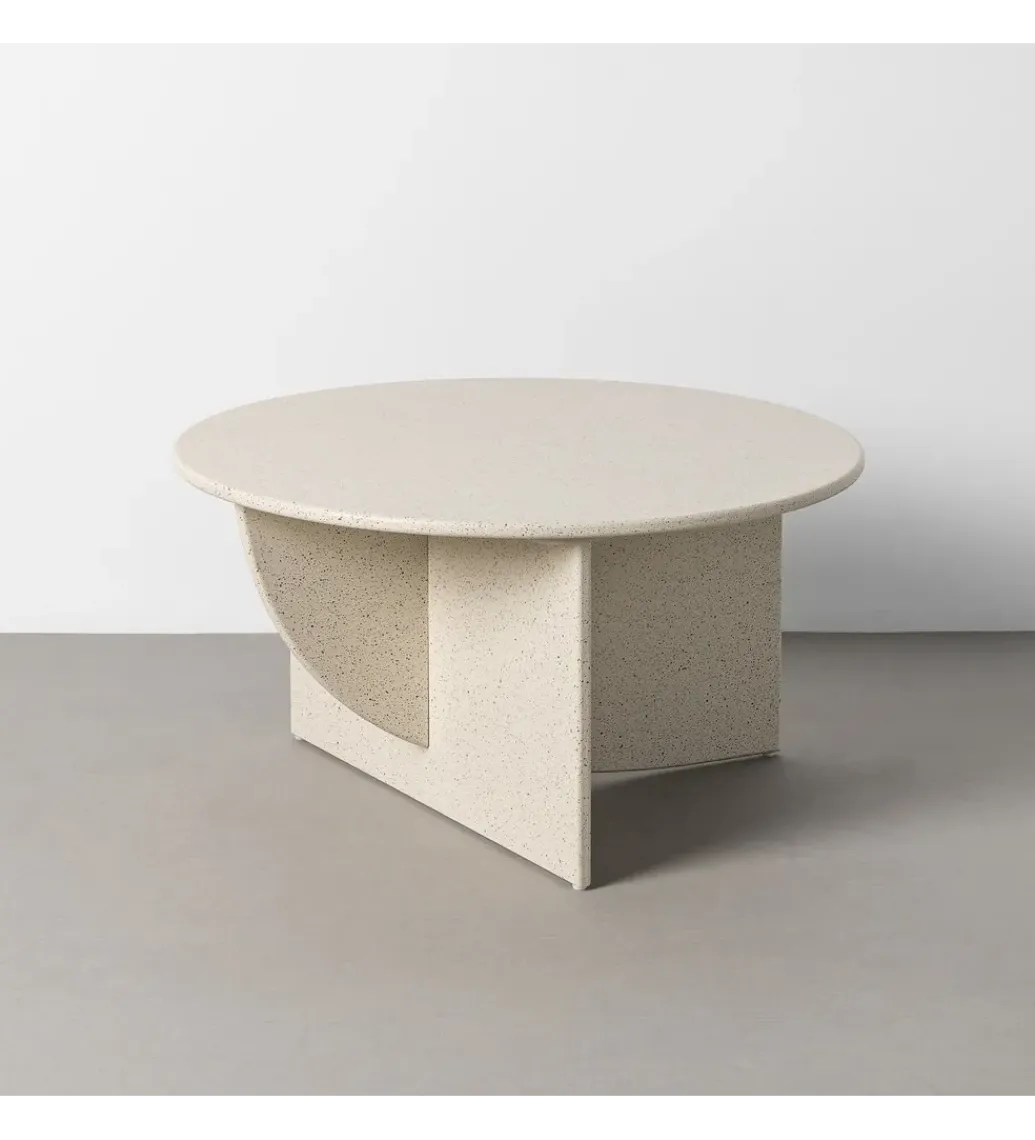 Zona-Design Stolik kawowy DOBEMA 80 cm efekt terrazzo