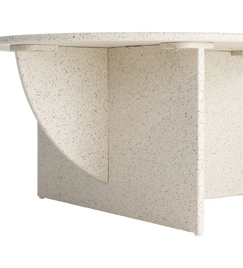 Zona-Design Stolik kawowy DOBEMA 80 cm efekt terrazzo