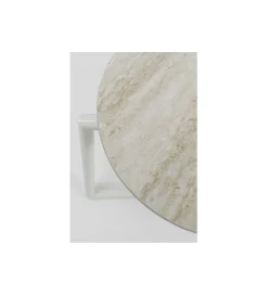 KARE Stolik kawowy EASY LIVING 46 cm beżowy