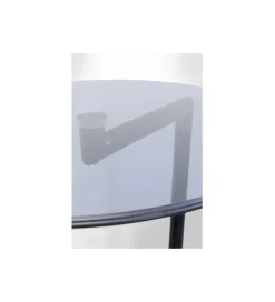 KARE Stolik kawowy EASY LIVING 46 cm czarny