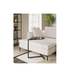 KARE Stolik kawowy EASY LIVING 46 cm czarny
