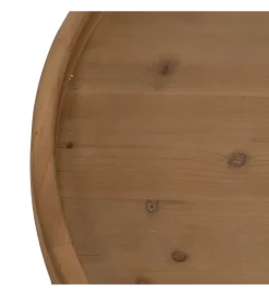 Zona-Design Stolik kawowy EMANEL 80 cm drewno jodła