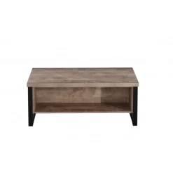 MCA Stolik kawowy EMILE 110 cm w optyce dąb tytoniowo-brązowy