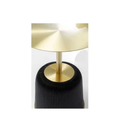 KARE Stolik kawowy Endless Vegas 40 cm złoto czarny
