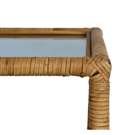 Zona-Design Stolik kawowy ESTAZ 90 cm naturalny ratan