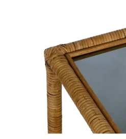 Zona-Design Stolik kawowy ESTAZ 90 cm naturalny ratan