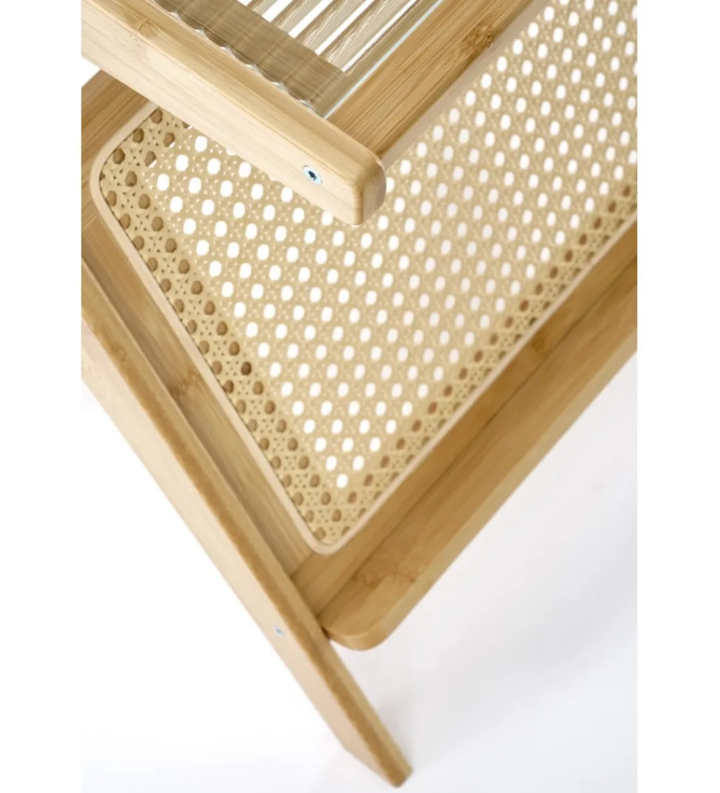 Halmar Stolik kawowy FLORA 45 cm bambus