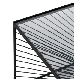 Zona-Design Stolik kawowy GEMETRO 80 cm czarny