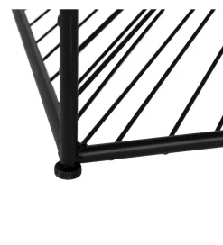 Zona-Design Stolik kawowy GEMETRO 80 cm czarny