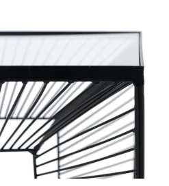 Zona-Design Stolik kawowy GEMETRO 45 cm czarny