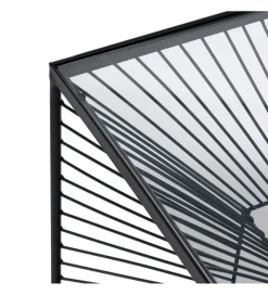 Zona-Design Stolik kawowy GEMETRO 45 cm czarny